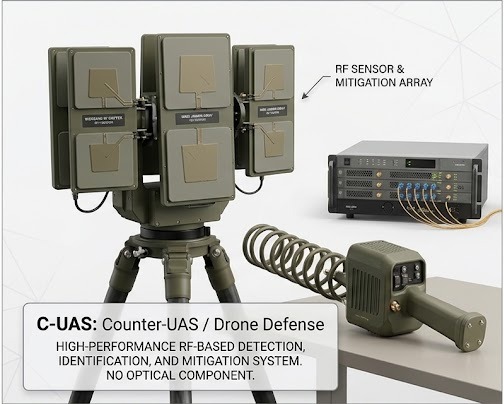 Counter-UAS detection and mitigation platform