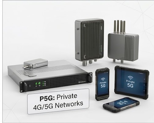 Private 4G and 5G network platform